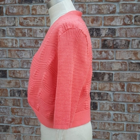 NWT Calvin Klein Porcelain Rose Cardigan M - Picture 3 of 5